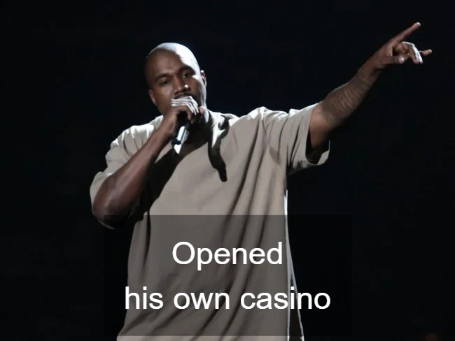 Kanye West Gambling